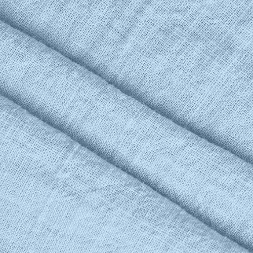 Women’s 3/4 Sleeve Linen-Texture Blouse