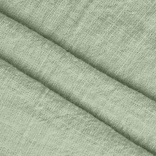 Women’s 3/4 Sleeve Linen-Texture Blouse