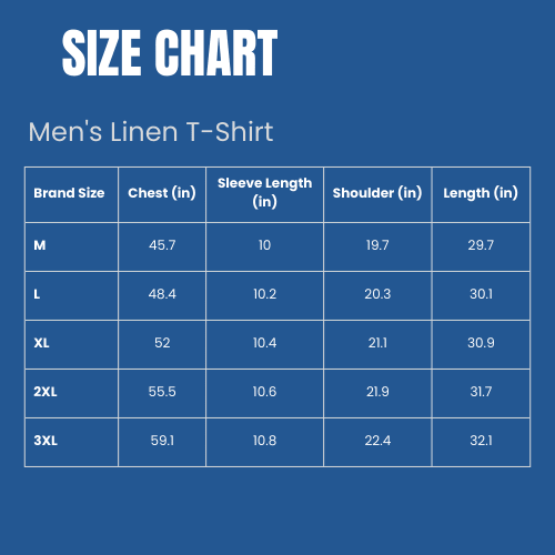 Men’s Cotton-Linen Henley Shirt